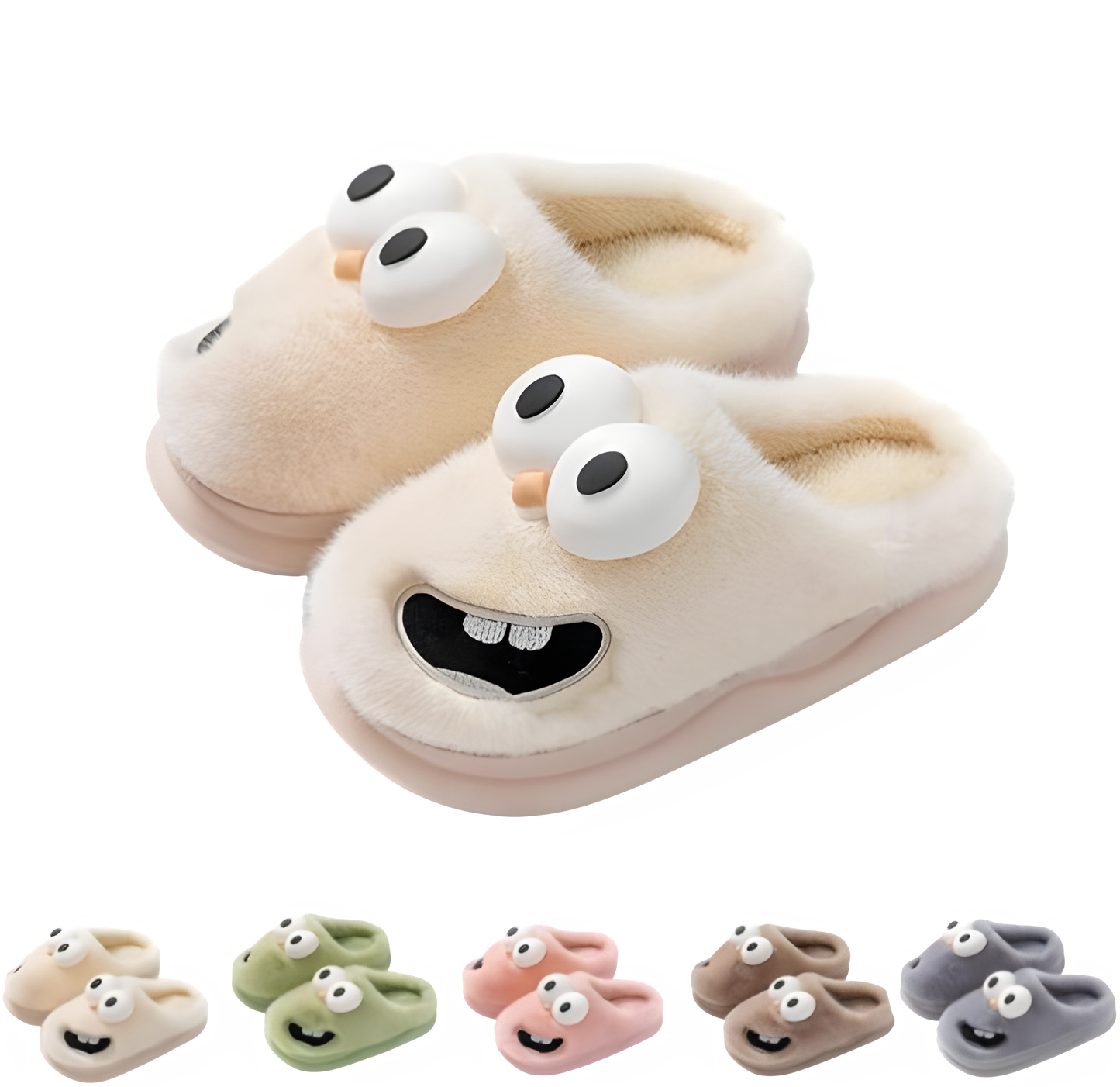 SoleMates™ Fluffy Slippers
