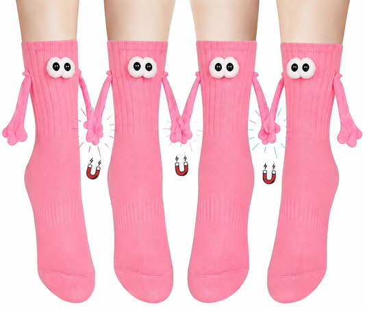 (2 Pairs) Matchy Magnetic Socks
