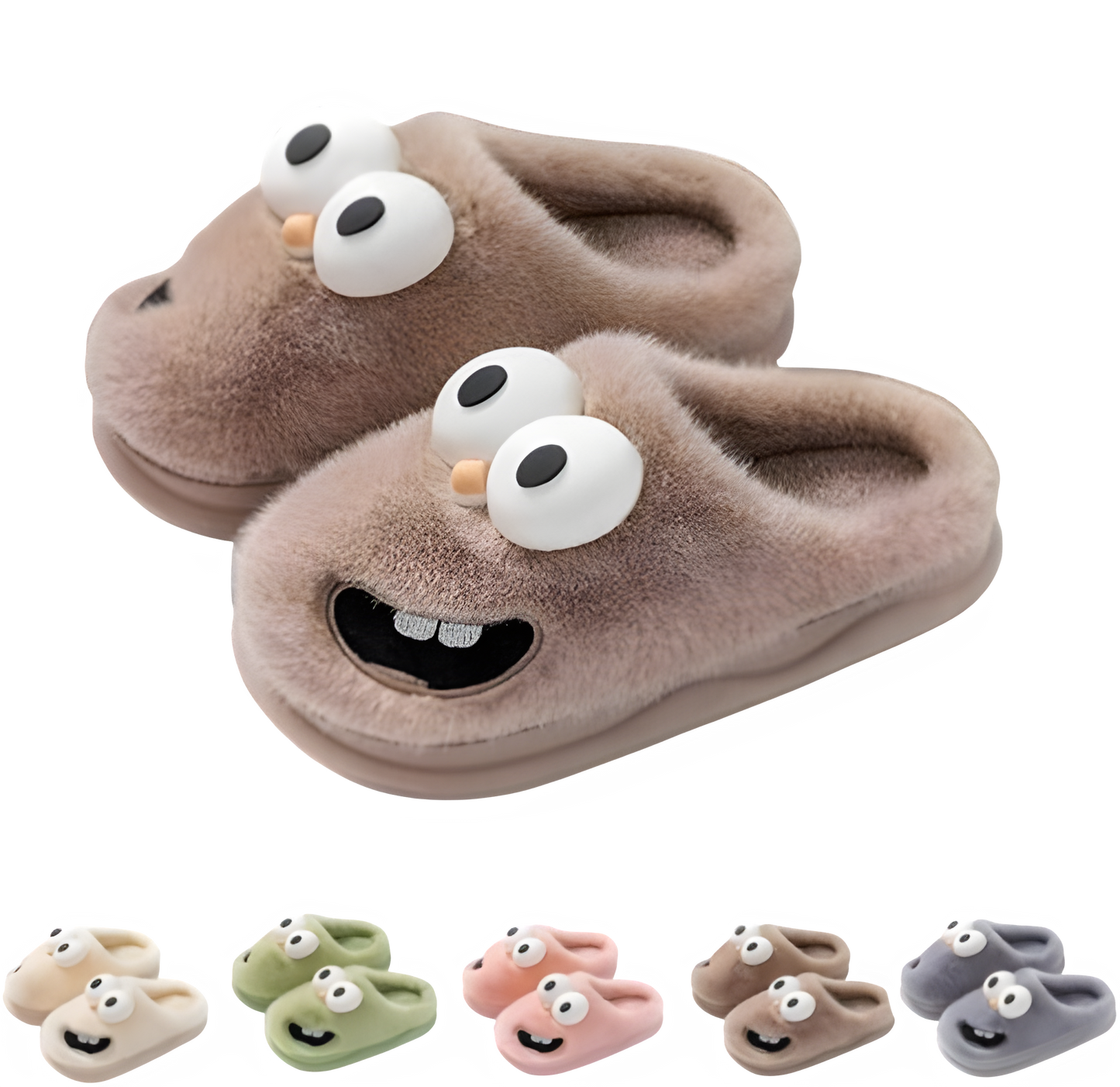 SoleMates™ Fluffy Slippers